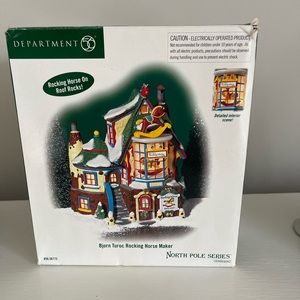 Department 56 Bjorn Turoc Rocking Horse Maker